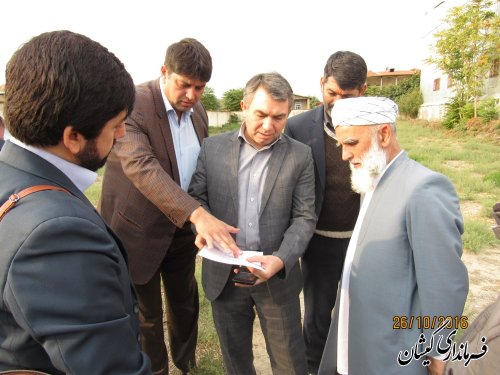 حضور مدیر عامل شرکت مخابرات استان گلستان در شهرستان گمیشان