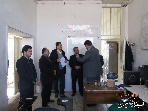 بازدید فرماندار گمیشان از مرکز آموزش فنی و حرفه ای شهرستان