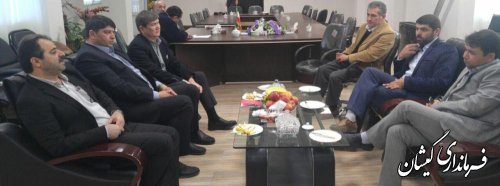 آخرین نشست هماهنگی استقرار اداره ثبت اسناد و املاک در شهرستان گمیشان برگزار شد