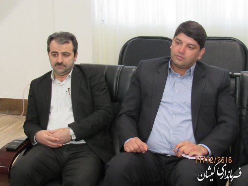 آخرین نشست هماهنگی استقرار اداره ثبت اسناد و املاک در شهرستان گمیشان برگزار شد