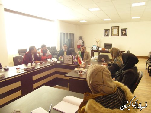 جلسه گروه کاری تامین اجتماعی شهرستان گمیشان برگزار شد
