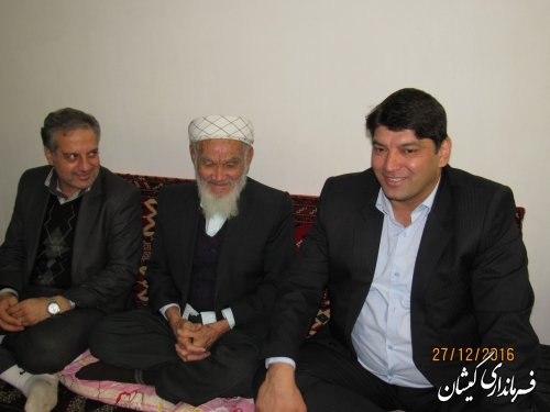 دیدار از خانواده شهید عبدالعزیز مامی زاده