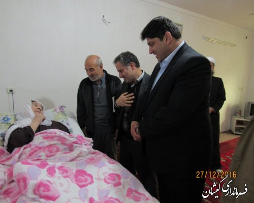 دیدار از خانواده شهید عبدالعزیز مامی زاده
