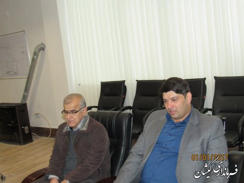 دیدار مدیر کل ثبت احوال استان با فرماندار گمیشان