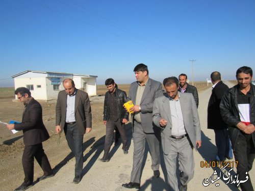 بازدید کاروان امید و اقدام شهرستان از روستاهای مرزی آلتین تخماق، قلمس و کله پست
