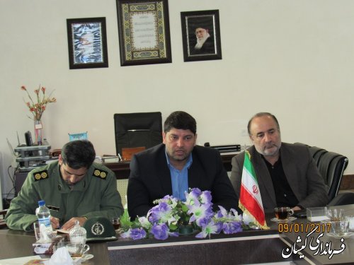 مسئول حوزه بسیج اداری، کارگری و اصناف شهرستان گمیشان معرفی شد