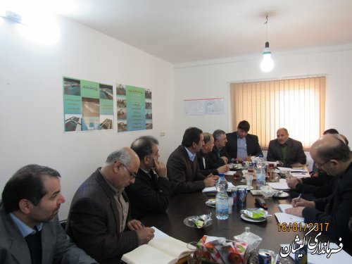 نشست هماهنگی احداث مراکز تکثیر میگو گمیشان