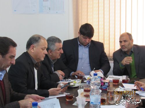 نشست هماهنگی احداث مراکز تکثیر میگو گمیشان