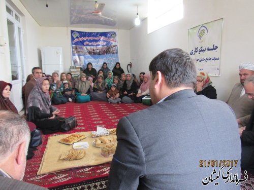 بازدید فرماندار گمیشان و مدیر کل بانوان و خانواده از پارک بانوان و مرکز جامع نیکوکاری