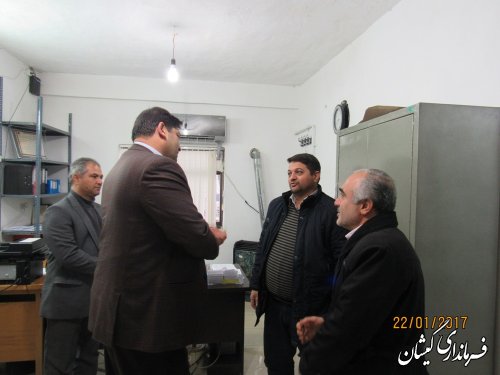بازدید فرماندار گمیشان از کمیته امداد امام(ره) شهرستان