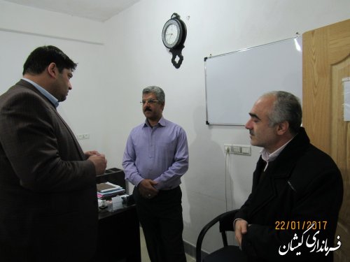 بازدید فرماندار گمیشان از کمیته امداد امام(ره) شهرستان