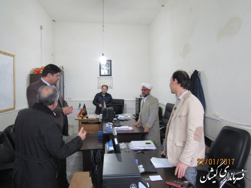 بازدید فرماندار گمیشان از کمیته امداد امام(ره) شهرستان