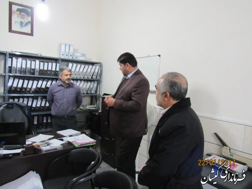 بازدید فرماندار گمیشان از کمیته امداد امام(ره) شهرستان