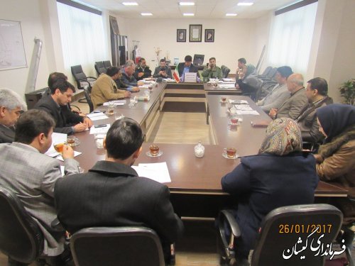 دومین جلسه هماهنگی دهه مبارک فجر شهرستان گمیشان برگزار شد