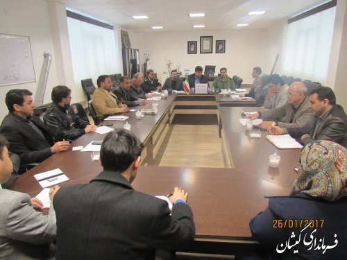 دومین جلسه هماهنگی دهه مبارک فجر شهرستان گمیشان برگزار شد