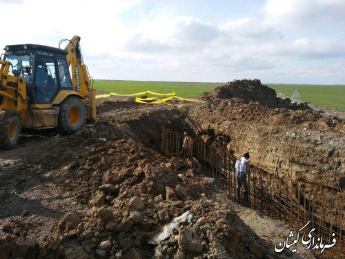 بازدید فرماندار گمیشان از جاده مواصلاتی  کوره سو ناردانلی به سیمین شهر