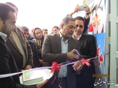 مراسم متمرکز 42 پروژه عمرانی، اقتصادی و اشتغالزایی شهرستان گمیشان برگزار شد