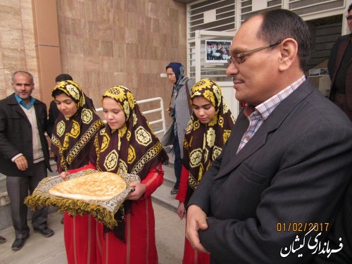 مراسم متمرکز 42 پروژه عمرانی، اقتصادی و اشتغالزایی شهرستان گمیشان برگزار شد