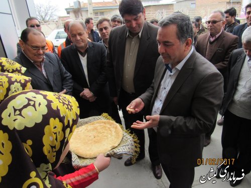 مراسم متمرکز 42 پروژه عمرانی، اقتصادی و اشتغالزایی شهرستان گمیشان برگزار شد