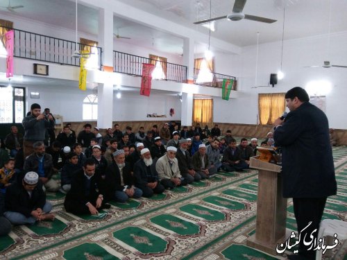 حضور و مشارکت مردم در تمامی صحنه ها از برکات انقلاب اسلامی است
