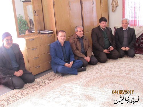 از دو بازنشسته شهرستان گمیشان دیدار و تجلیل شد