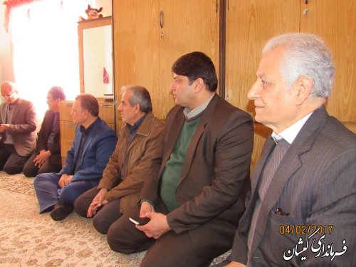 از دو بازنشسته شهرستان گمیشان دیدار و تجلیل شد
