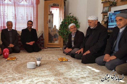 از دو بازنشسته شهرستان گمیشان دیدار و تجلیل شد