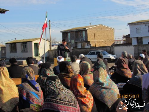 مراسم کلنگ زنی مدرسه 7 کلاسه شهید تراج نژاد سیمین شهر برگزار شد