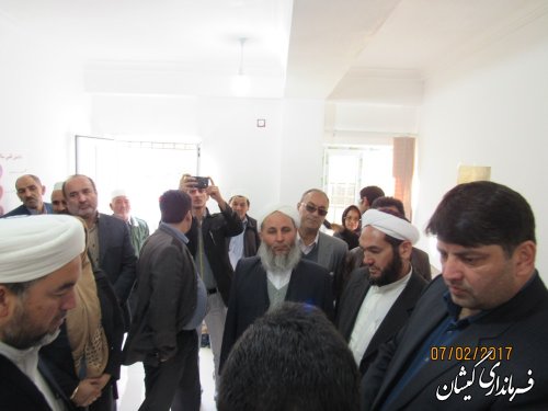 خانه بهداشت روستای دهنه شهرستان گمیشان افتتاح شد