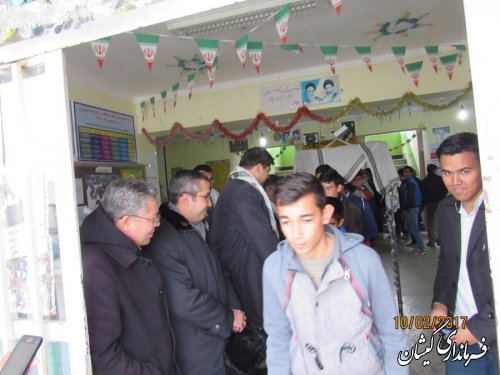 بدرقه راهیان نور دانش آموزان شهرستان گمیشان