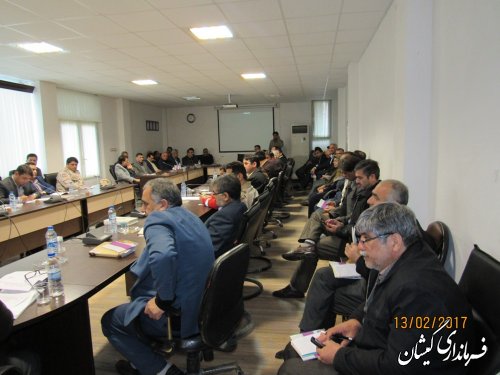 پیگیری، همدلی، انسجام و حضور فعال مسئولین جهت توسعه و پیشرفت شهرستان گمیشان