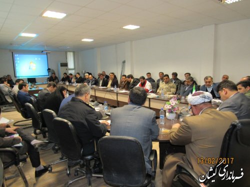 پیگیری، همدلی، انسجام و حضور فعال مسئولین جهت توسعه و پیشرفت شهرستان گمیشان
