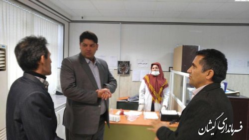 بازدید فرماندار گمیشان از آزمایشگاه مرکزی شهرستان
