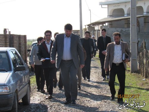 حضور کاروان امید و اقدام شهرستان در روستاهای کملر و بند بصیرآباد