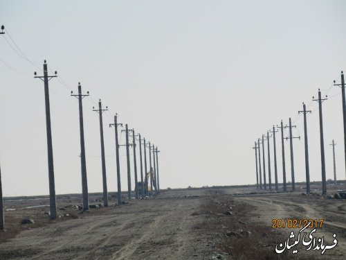 بازدید فرماندار گمیشان از شهرک صنعتی گمیشان(تخصصی شیلات)