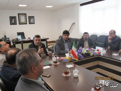 سرپرست جدید حراست فرمانداری شهرستان گمیشان معرفی شد