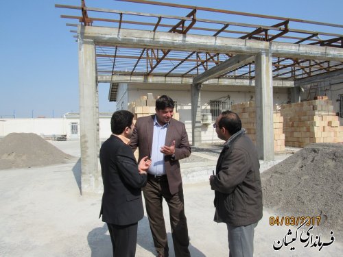 دیدار فرماندار گمیشان با مسئولین قضایی شهرستان