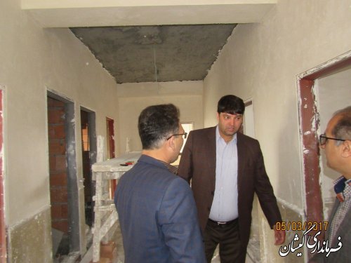 بازدید فرماندار گمیشان از اداره بهزیستی شهرستان
