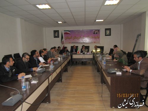 جلسه ستاد خدمات سفر شهرستان گمیشان برگزار شد