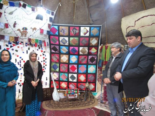 بازارچه نوروزی و مرزی خواجه نفس شهرستان گمیشان افتتاح شد