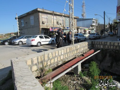 دیدار مدیر عامل شرکت آب منطقه ای استان با فرماندار گمیشان