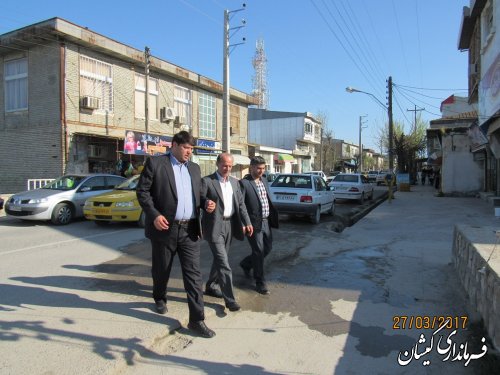 دیدار مدیر عامل شرکت آب منطقه ای استان با فرماندار گمیشان