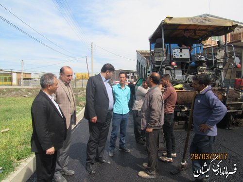 اولین اقدام عمرانی دولت تدبیر و امید در سال 96 در شهرستان گمیشان
