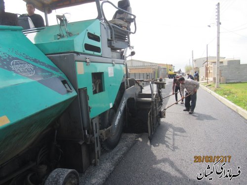 اولین اقدام عمرانی دولت تدبیر و امید در سال 96 در شهرستان گمیشان