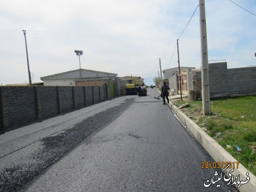 اولین اقدام عمرانی دولت تدبیر و امید در سال 96 در شهرستان گمیشان
