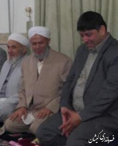 دیدار فرماندار گمیشان با ائمه جمعه بخش گلدشت