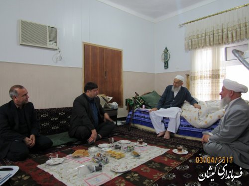دیدار فرماندار گمیشان با ائمه جمعه بخش گلدشت