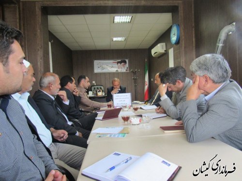 دومین جلسه هیات اجرایی بخش گلدشت برگزار شد