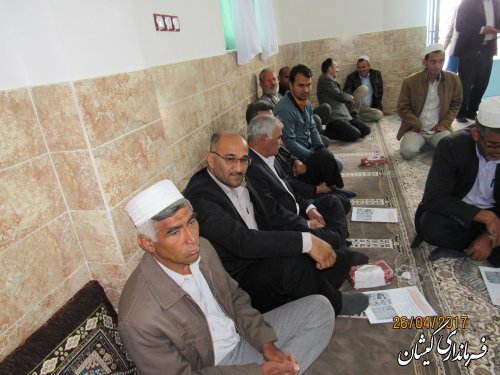 نمازخانه و دو کلاس آموزشی دبستان حنبلی روستای سقر تپه افتتاح شد