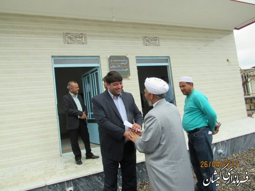 نمازخانه و دو کلاس آموزشی دبستان حنبلی روستای سقر تپه افتتاح شد